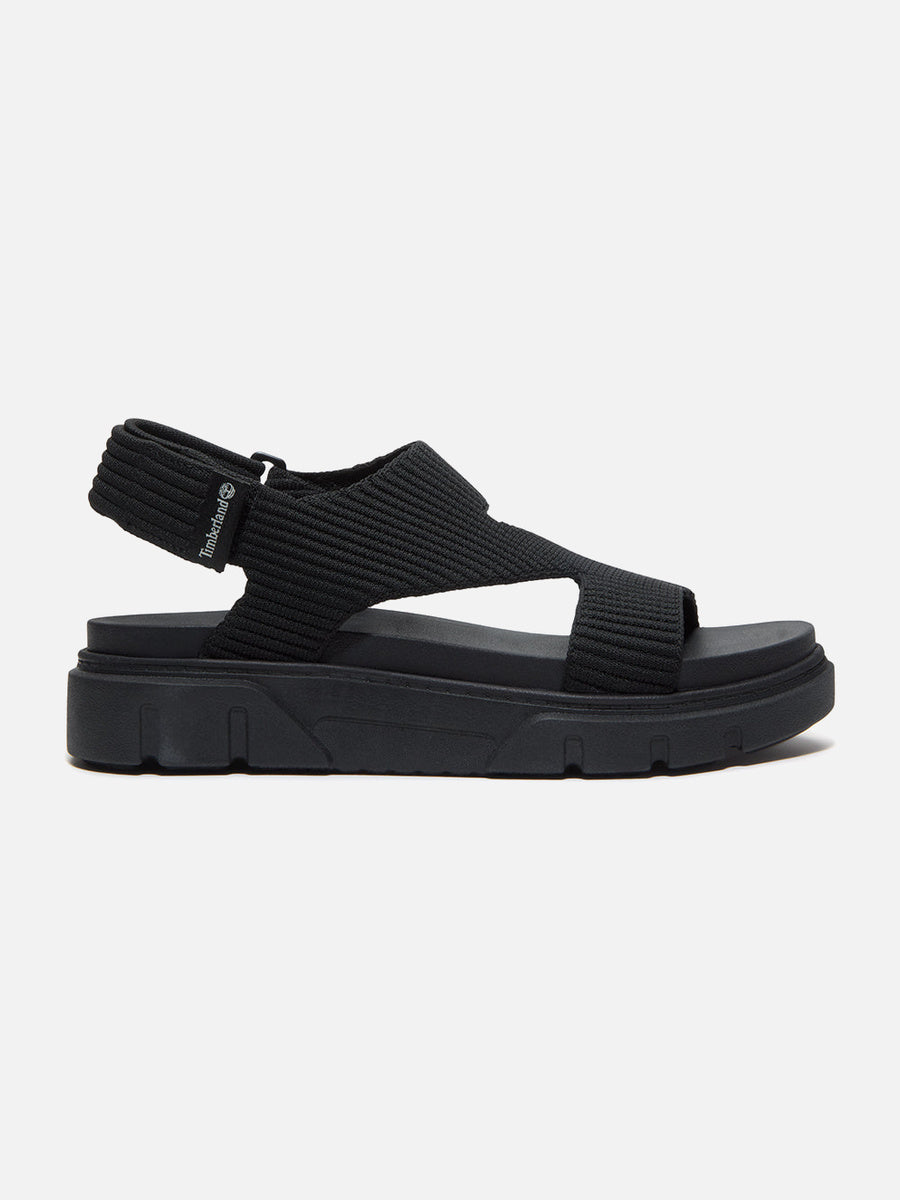 Sandalias Timberland Greyfield Knit Negro — vista lateral
