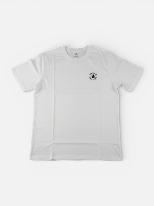 Remera Converse Small Patch Blanco