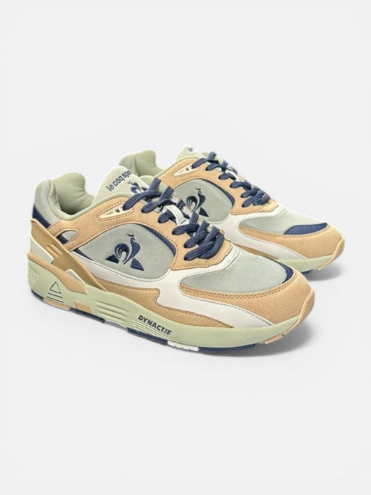 Zapatillas Le Coq Sportif R1100 Classic Verde Beide Azul