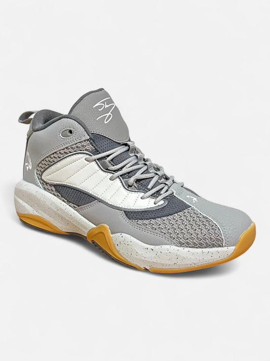 Zapatillas Shaq Speed Demon Mid Gris Marrón