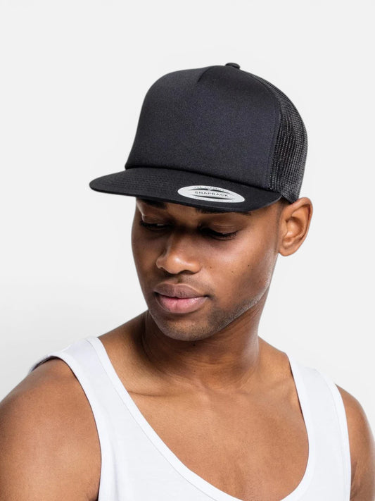 Gorra Flexfit Yupoong Foam Trucker Negro