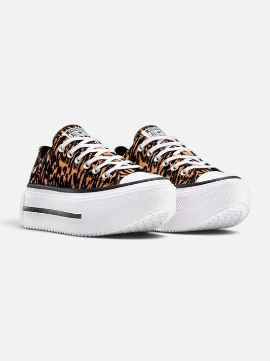 Zapatillas Converse Ctas Lift Double Stack Leopard