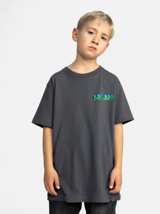 Remera DC Niño Line Up Gris