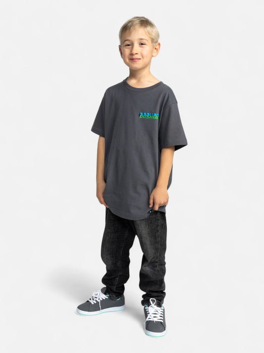 Remera DC Niño Line Up Gris