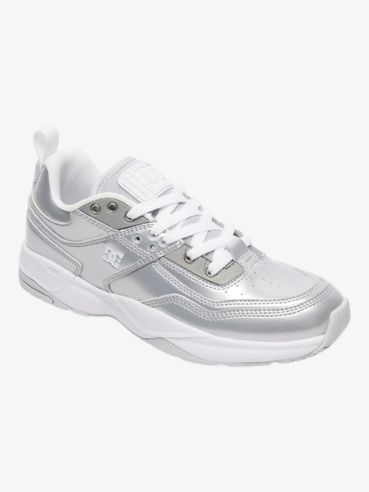 Zapatillas Dc E Tribeka Se Mujer Plata Metalico - Indy
