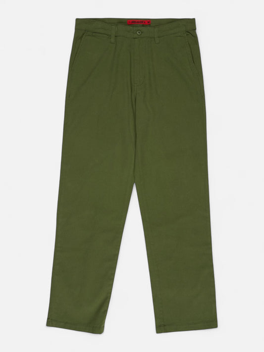 Pantalon DC Worker Relaxed Chino Verde Militar