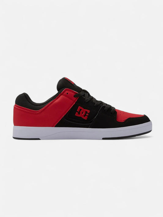 Zapatillas DC Cure Negro Rojo Blanco