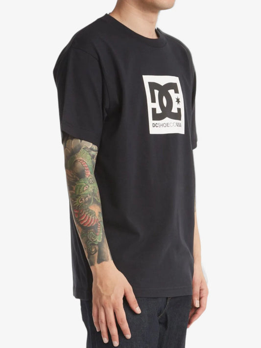 Remera DC Square Star Negro