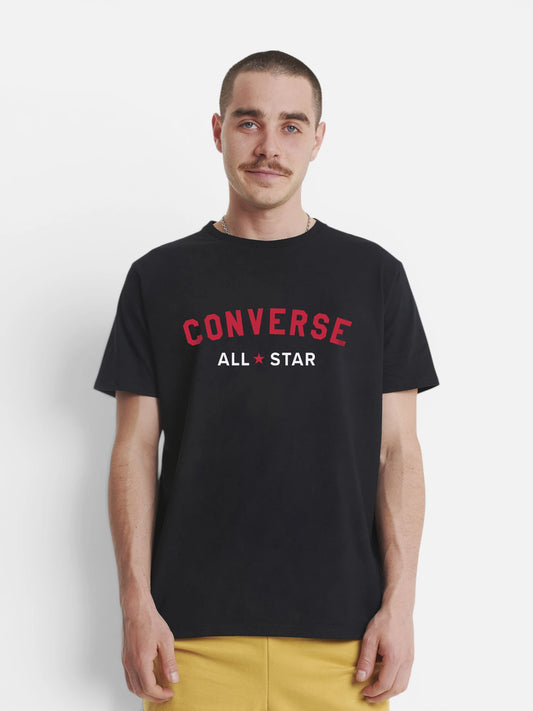 Remera Converse All Star Tee Negro