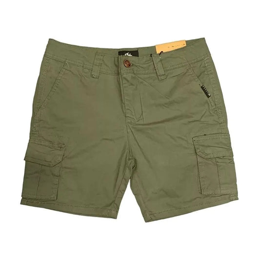 Bermuda Rusty Z Charge Ws Cargo Niño Verde Militar - Indy