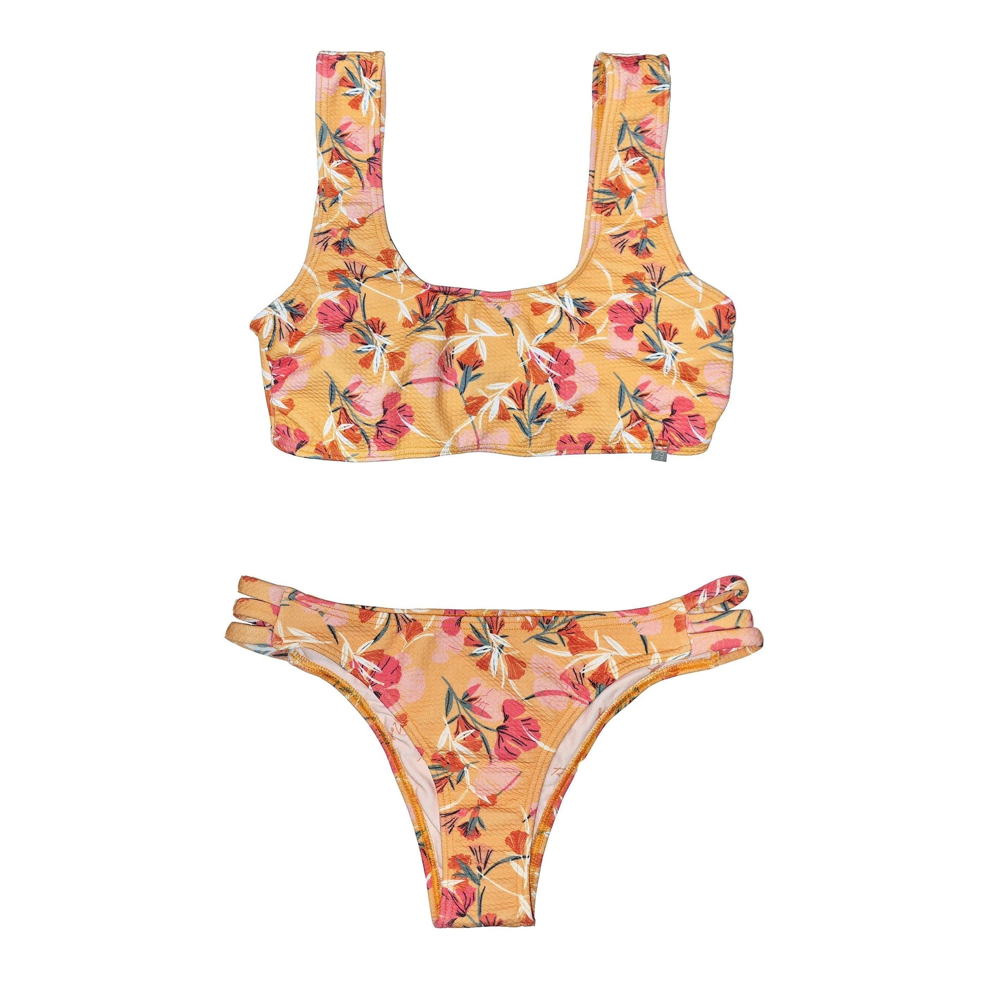 Bikini Roxy Pt Beach Classics Chamoise Flowers Print - Indy