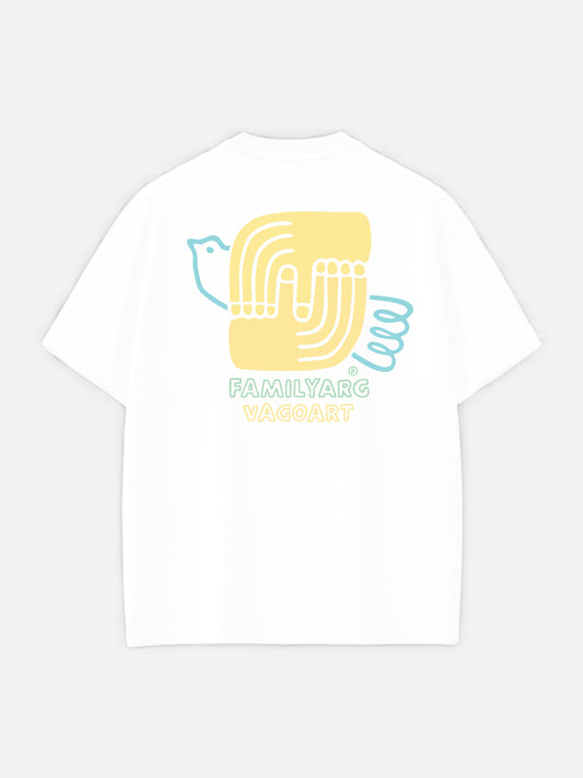 Remera Familyarg® Birdi Blanco