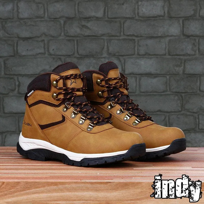 Botas Alaska Chalten Waterproof Trekking Beige - Indy