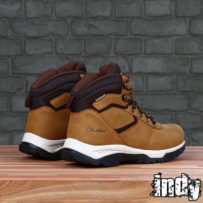 Botas Alaska Chalten Waterproof Trekking Beige - Indy