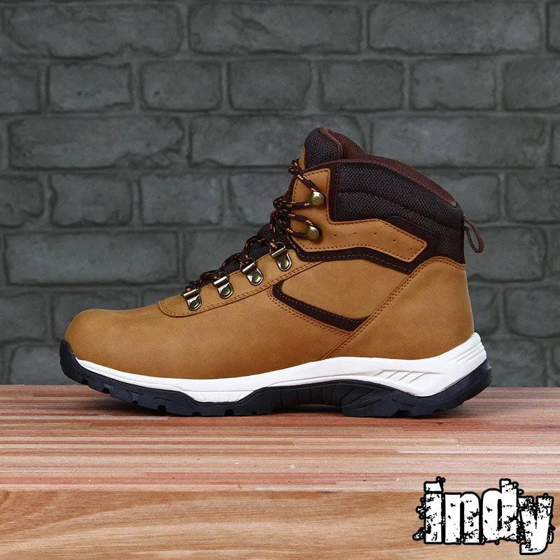 Botas Alaska Chalten Waterproof Trekking Beige - Indy