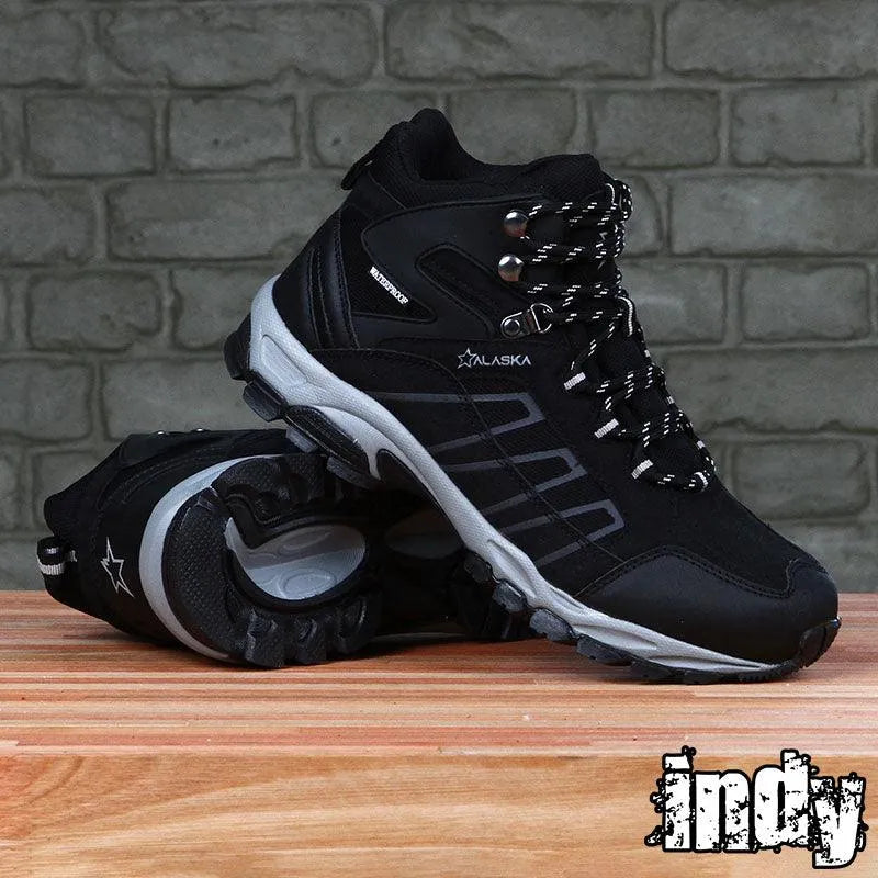 Botas Alaska Llaima Waterproof Trekking Negro - Indy