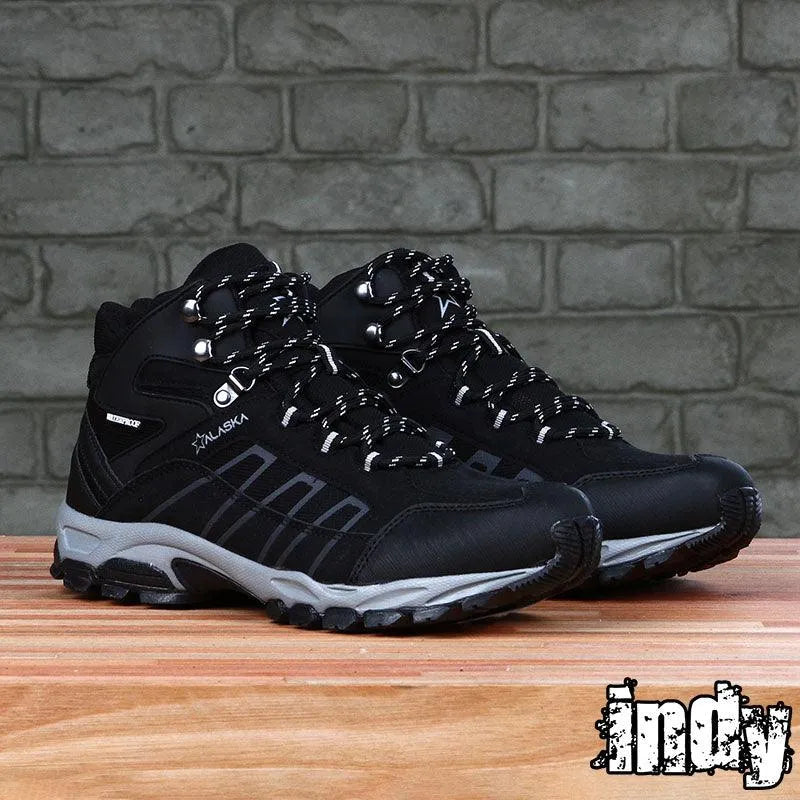 Botas Alaska Llaima Waterproof Trekking Negro - Indy