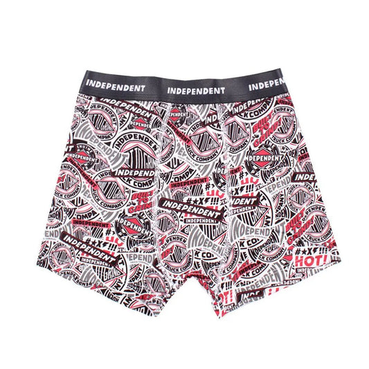 Boxer Independent Uw Full Print Negro - Indy