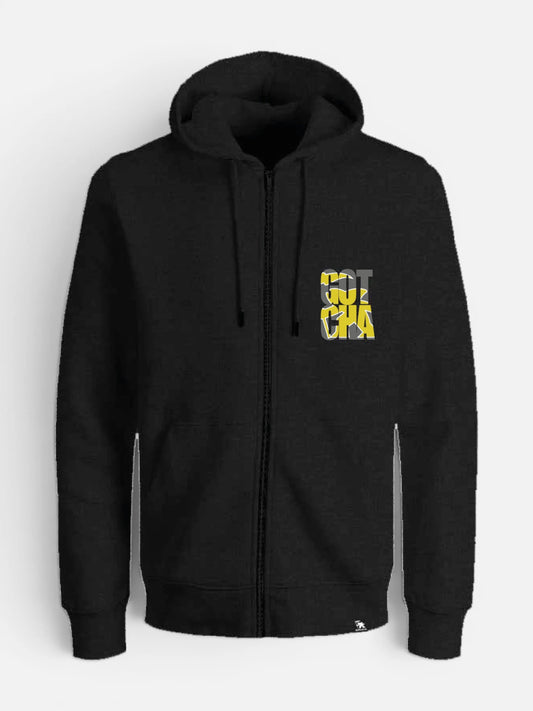 Campera Gotcha Backside Negro