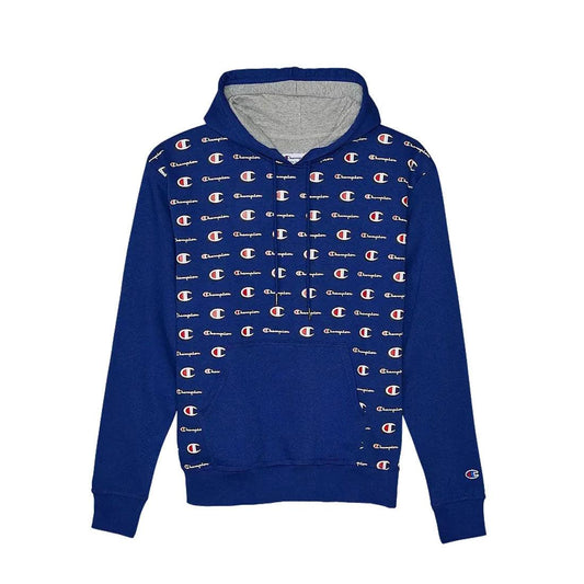 Buzo Champion Multilogo Azul - Indy