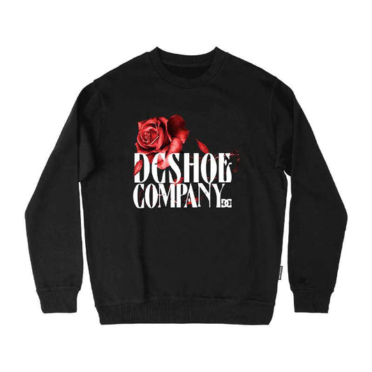 Buzo Crew Dc Fanatic Negro - Indy