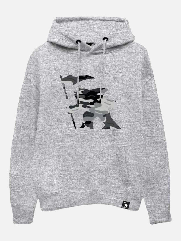 Buzo Gotcha Fishman Gris Melange