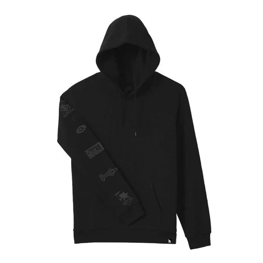 Buzo Gotcha Full Black Negro - Indy