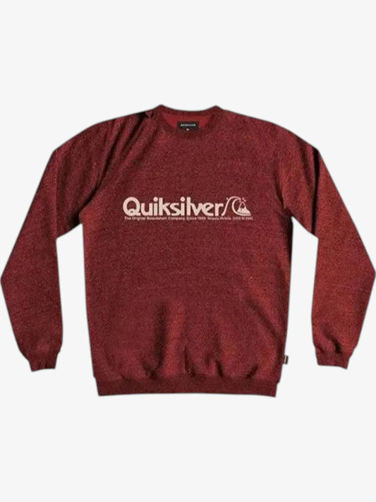 Buzo Quiksilver Crew Modern Legend Niño Rojo
