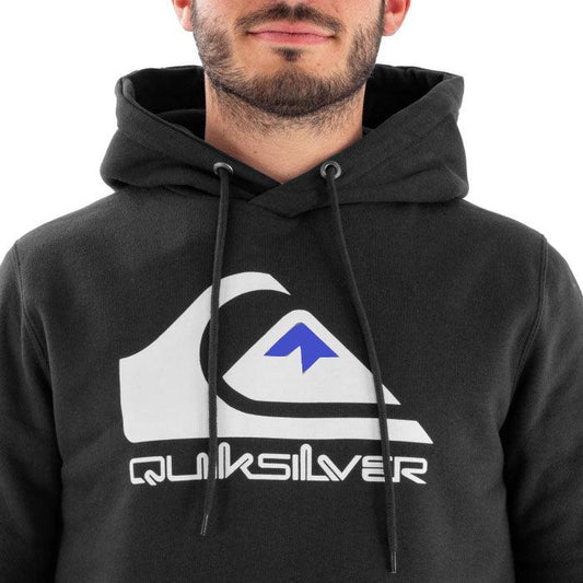 Buzo Quiksilver Mw Logo Front Negro - Indy