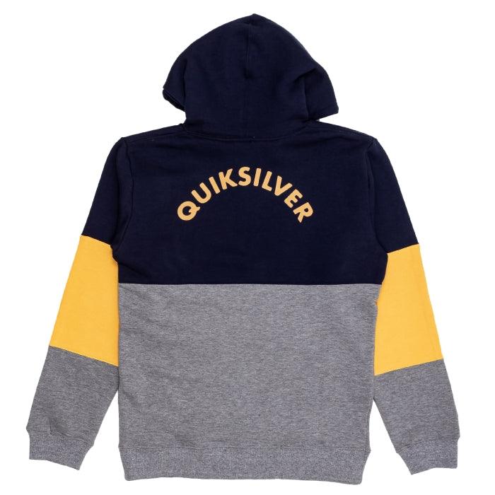 Buzo Quiksilver School Time Boys Azul Gris - Indy