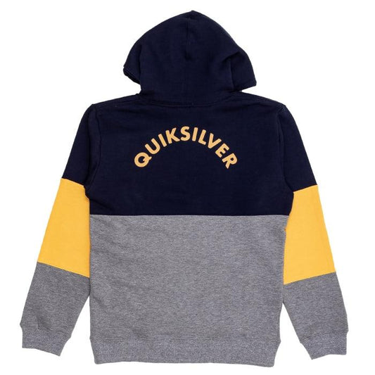 Buzo Quiksilver School Time Boys Azul Gris - Indy