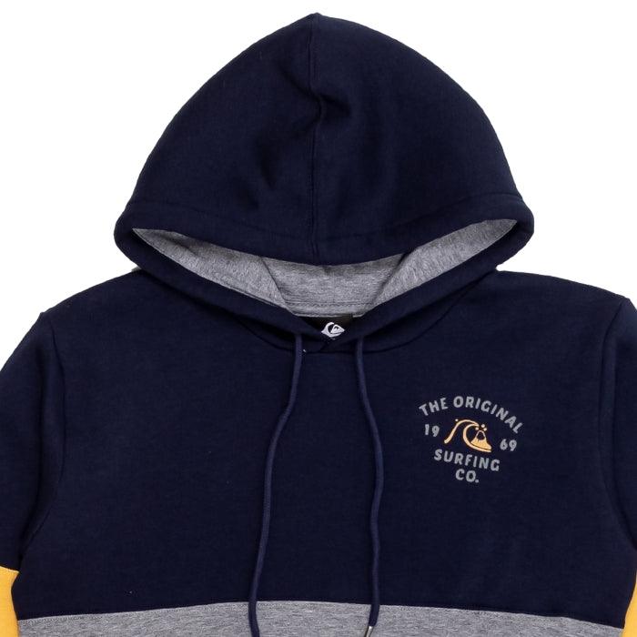 Buzo Quiksilver School Time Boys Azul Gris - Indy