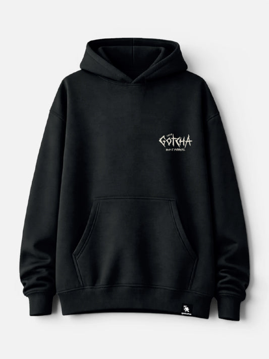 Buzo Gotcha Rebel Oversize Negro