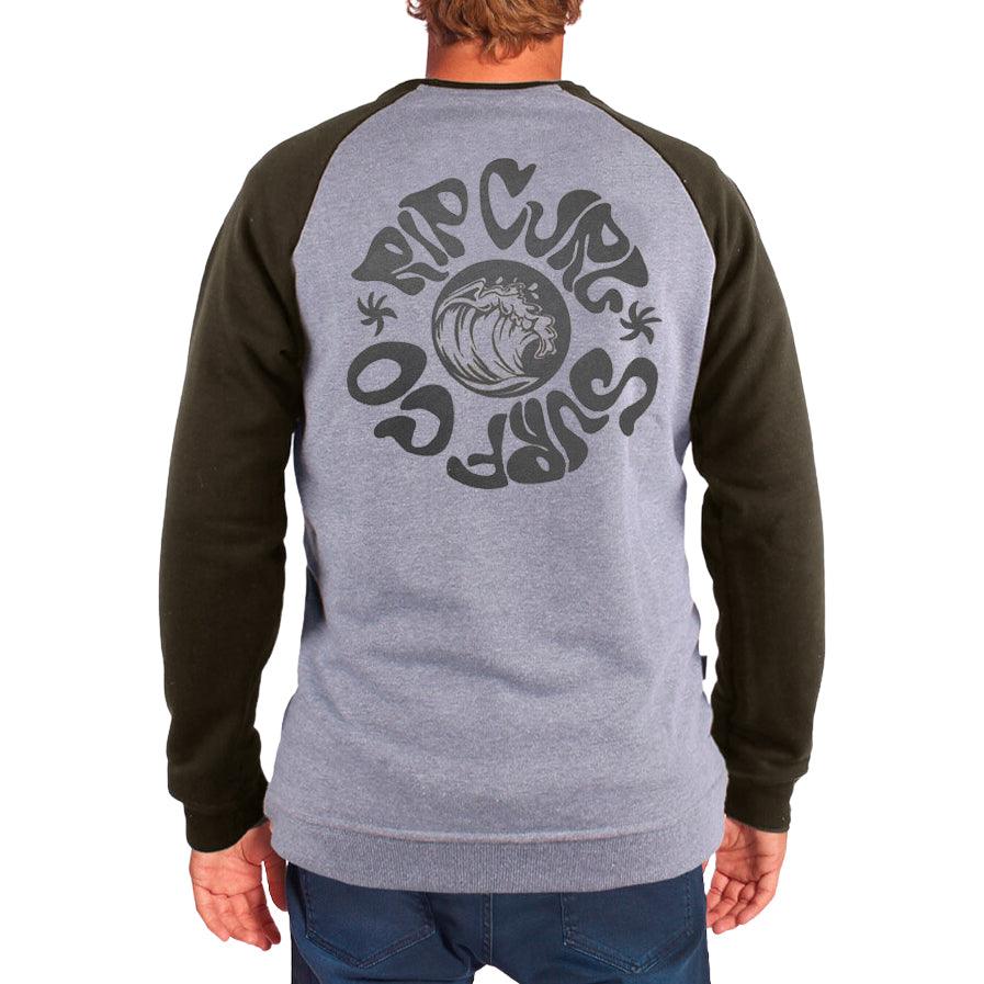 Buzo Rip Curl Crew Rustic Drive Way Gris - Indy