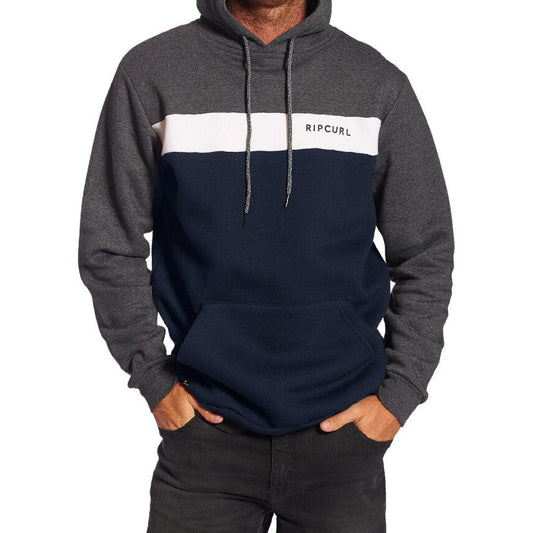 Buzo Rip Curl Fe Hood Undertow Pill Gris Azul - Indy