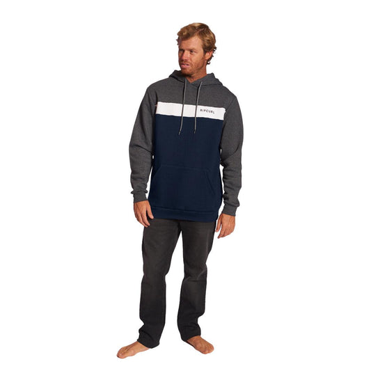 Buzo Rip Curl Fe Hood Undertow Pill Gris Azul - Indy