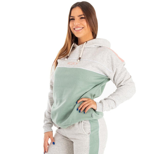 Buzo Roxy Chasing Sunday Verde Gris - Indy