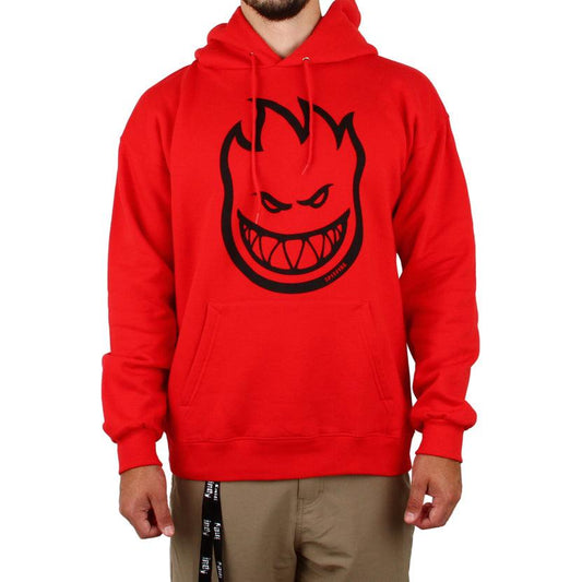Buzo Spitfire Bighead Rojo Negro - Indy