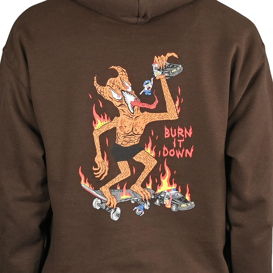 Buzo Thrasher Burn It Down Marron - Indy