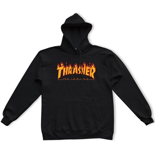 Buzo Thrasher Flame Girl Negro - Indy