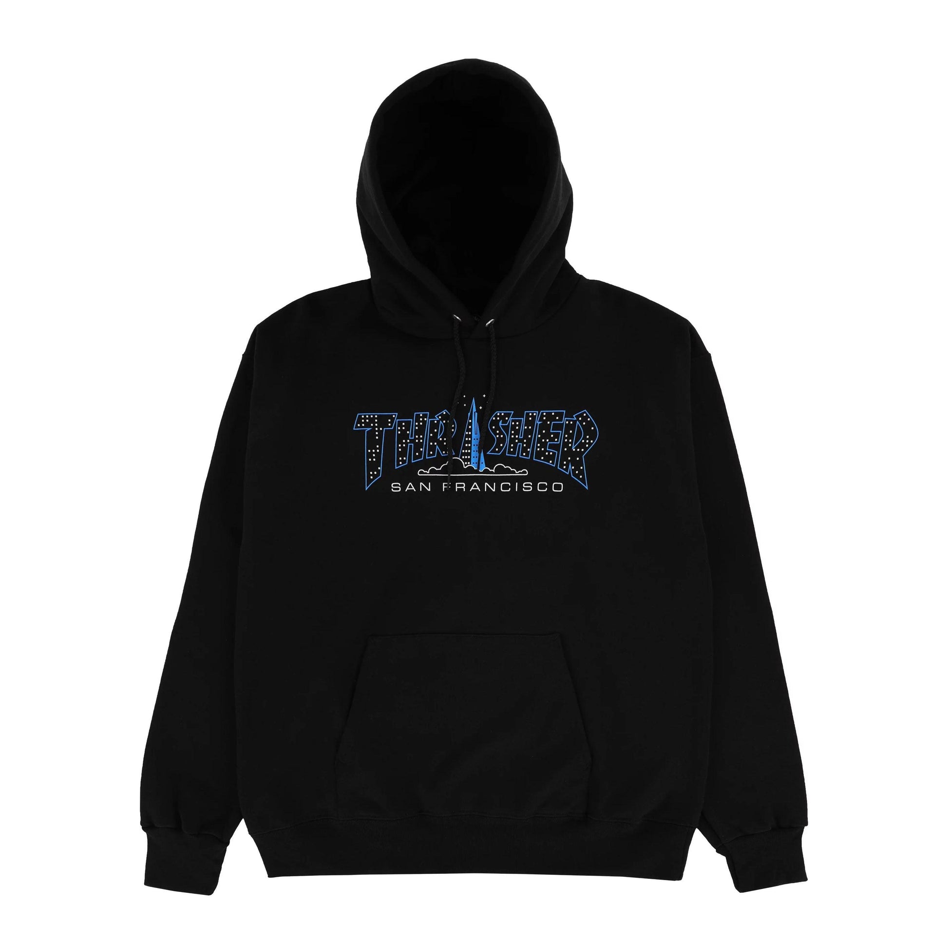 Buzo Thrasher Piramid Negro - Indy