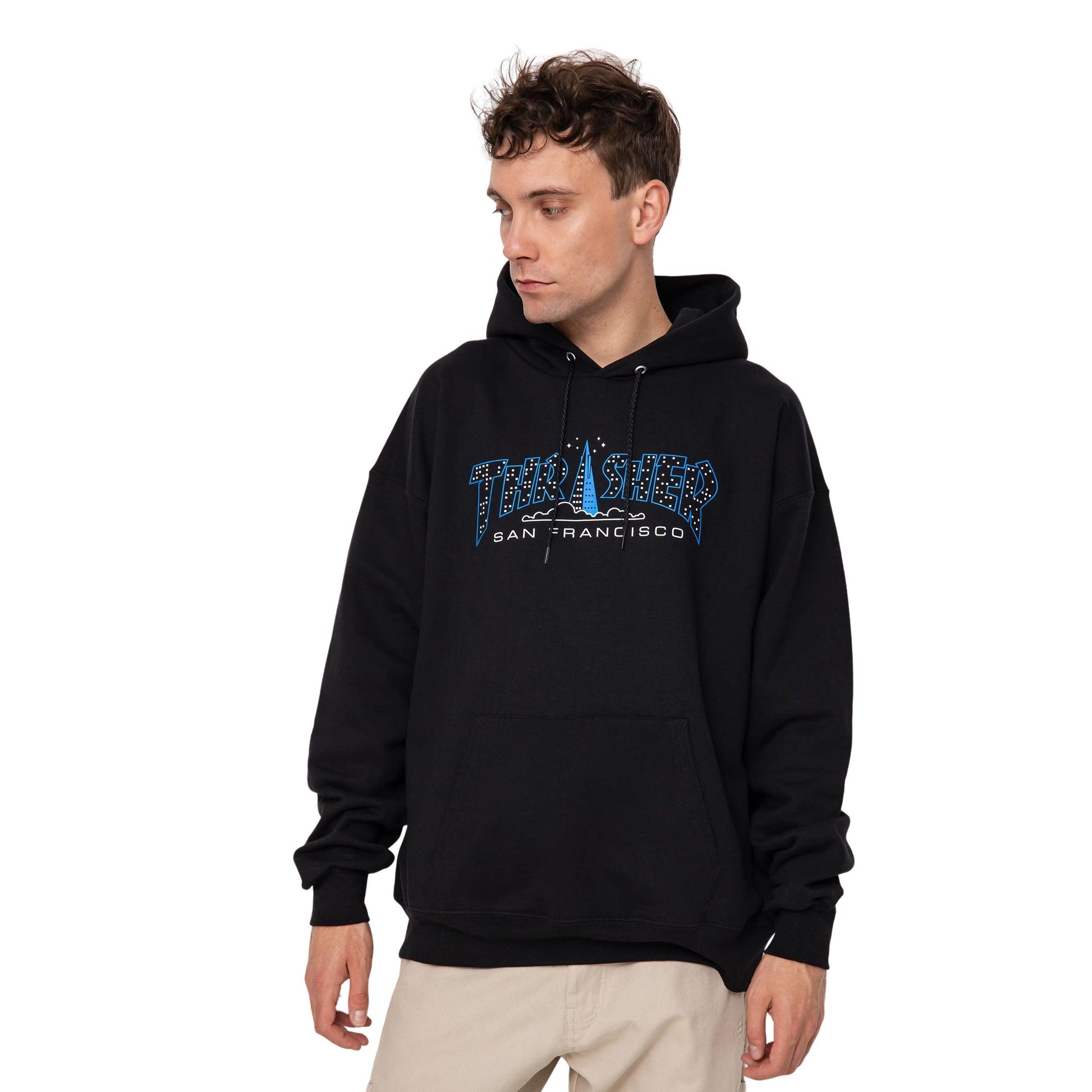 Buzo Thrasher Piramid Negro - Indy