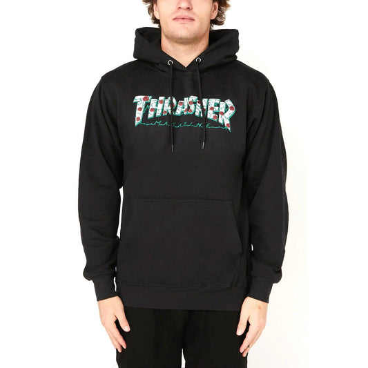 Buzo Thrasher Roses Negro - Indy