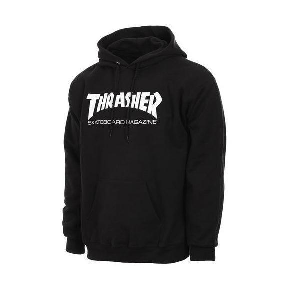 Buzo Thrasher Skate Magazine Negro Blanco - Indy