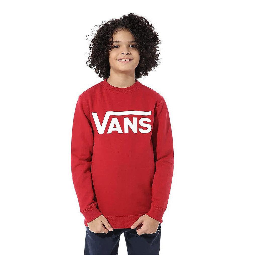 Buzo Vans Classic Crew Boys Rojo - Indy