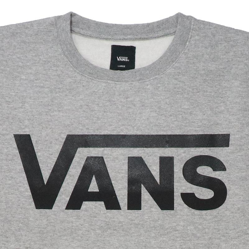 Buzo Vans Crew Classic V Gris Negro - Indy