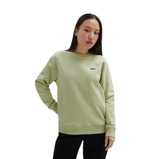 Buzo Vans Flying V Bff Ft Crew Mujer Verde Lima - Indy