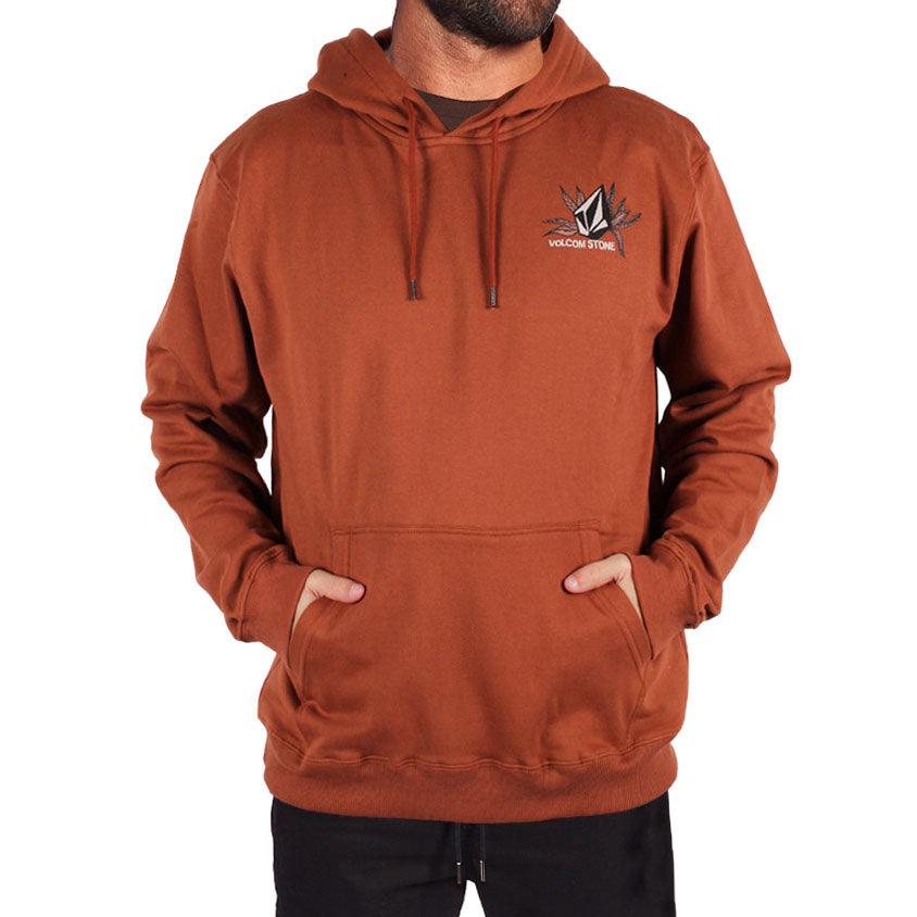 Buzo Volcom Fe Hood Chrissieabott Ladrillo - Indy