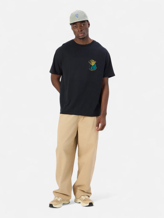 Remera Quiksilver Hypnotic Wave Negro