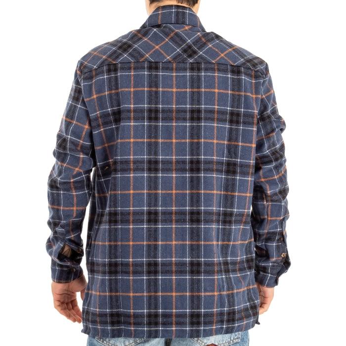 Camisa Quiksilver Brae Lined Azul - Indy